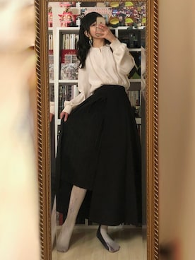 相沢梨紗さん(レディース・159cm)の冬コーディネート