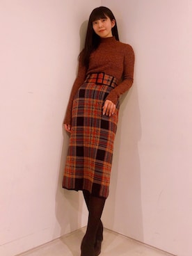 「Jeffrey Campbell（ジェフリーキャンベル）のアイテム（シューズ）」を使った、相沢梨紗さん（レディース・159cm）の冬コーディネート