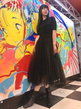 相沢梨紗さん（レディース・159cm）の春コーディネート