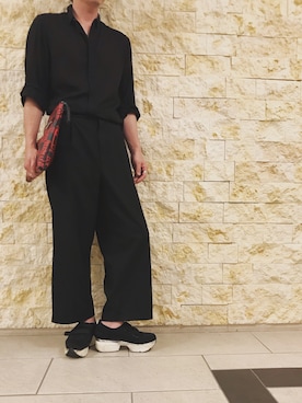 「Jeffrey Campbell（ジェフリーキャンベル）のアイテム（シューズ）」を使った、ksk_kawashoさん（メンズ・170cm）の夏コーディネート