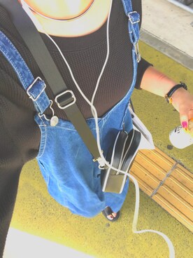 「LAKOLE（ラコレ）のアイテム（その他トップス）」を使った、uさん（レディース・153cm）の夏コーディネート