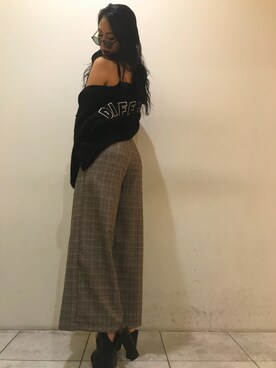 ENVYM_KANAEさん（レディース・170cm）の秋コーディネート