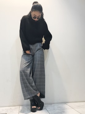 ENVYM_KANAEさん（レディース・170cm）の秋コーディネート