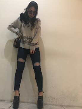 ENVYM_KANAEさん（レディース・170cm）の秋コーディネート