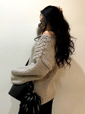 ENVYM_KANAEさん（レディース・170cm）の冬コーディネート