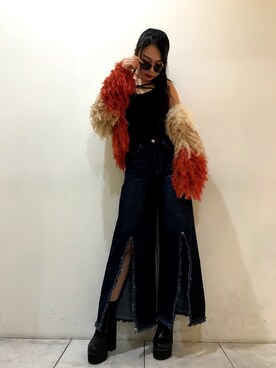 ENVYM_KANAEさん(レディース・170cm)の冬コーディネート