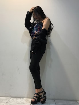 ENVYM_KANAEさん（レディース・170cm）の冬コーディネート