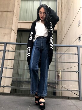 ENVYM_KANAEさん（レディース・170cm）の春コーディネート