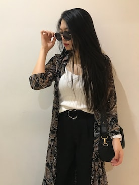 ENVYM_KANAEさん(レディース・170cm)の春コーディネート