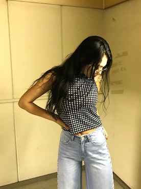 ENVYM_KANAEさん（レディース・170cm）の夏コーディネート