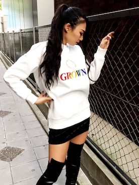 ENVYM_KANAEさん（レディース・170cm）の冬コーディネート