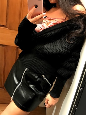 ENVYM_KANAEさん（レディース・170cm）の冬コーディネート