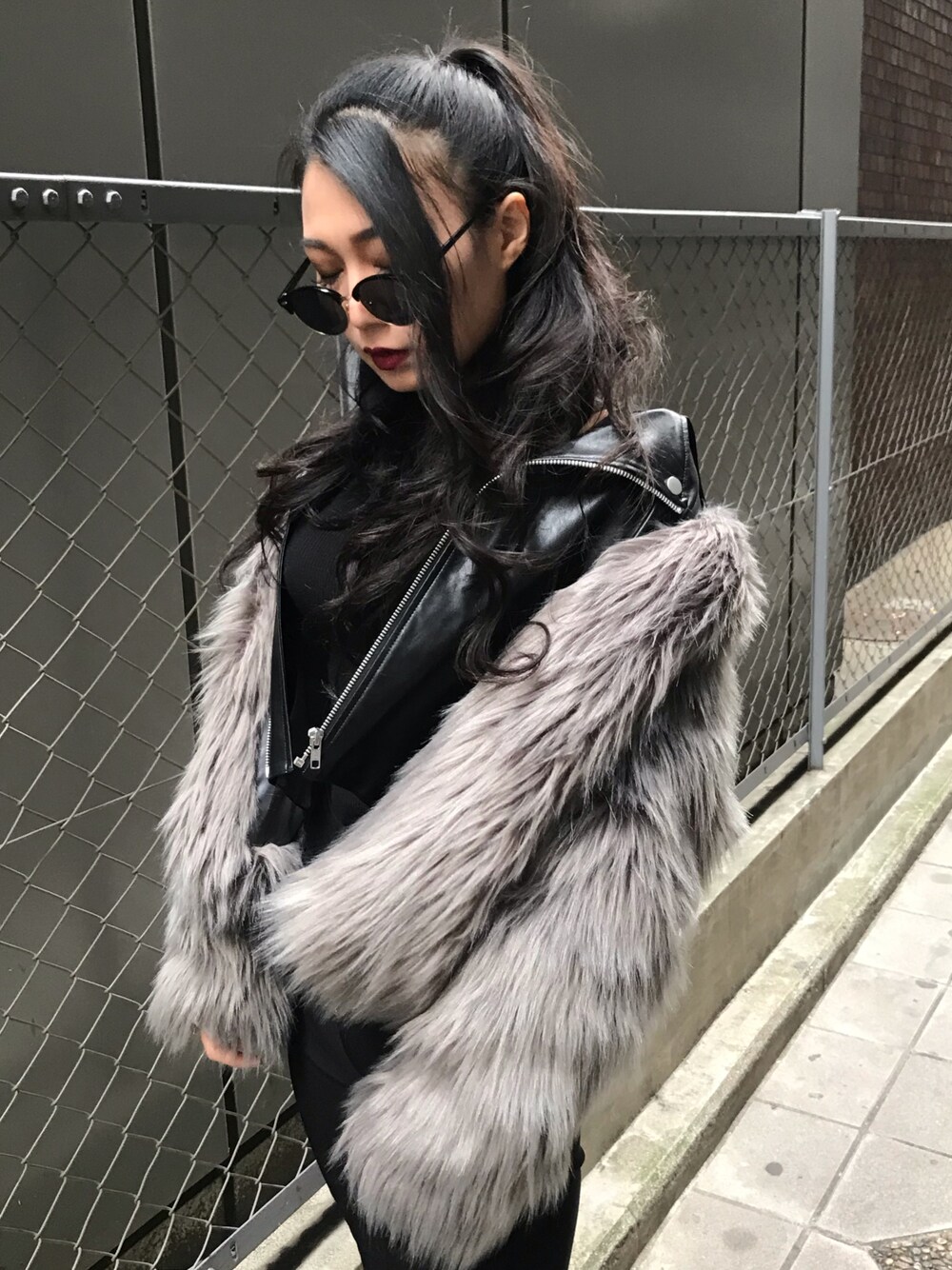 ENVYM_KANAE｜ENVYMのライダースジャケットを使ったコーディネート - WEAR