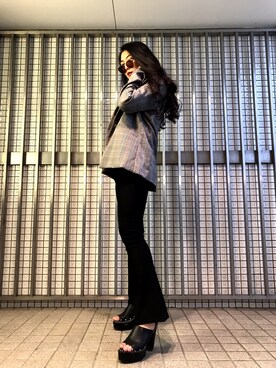 ENVYM_KANAEさん（レディース・170cm）の春コーディネート