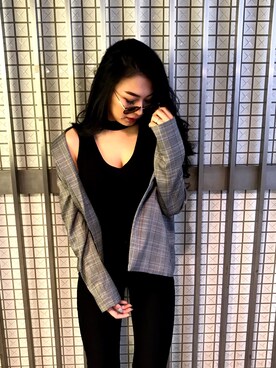 ENVYM_KANAEさん（レディース・170cm）の春コーディネート