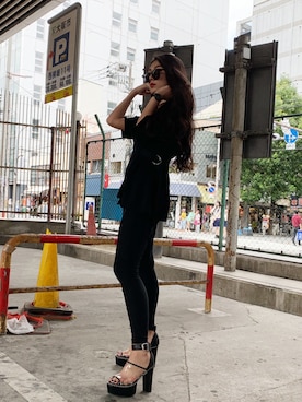 ENVYM_KANAEさん（レディース・170cm）の夏コーディネート