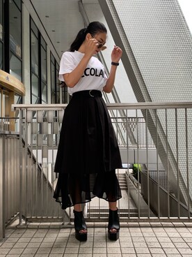 ENVYM_KANAEさん(レディース・170cm)の夏コーディネート