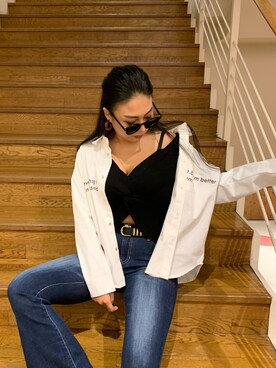 ENVYM_KANAEさん（レディース・170cm）の秋コーディネート