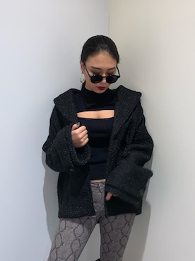 「ENVYM（アンビー）のアイテム（その他アウター）」を使った、ENVYM_KANAEさん（レディース・170cm）の秋コーディネート