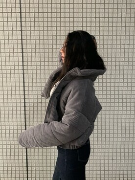 「ENVYM（アンビー）のアイテム（その他アウター）」を使った、ENVYM_KANAEさん（レディース・170cm）の秋コーディネート