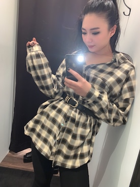 ENVYM_KANAEさん（レディース・170cm）の冬コーディネート