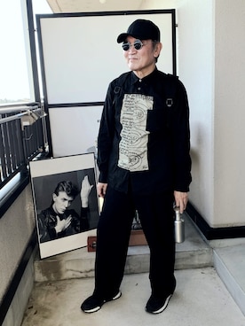 ジョンレノおやじさんのコーディネート