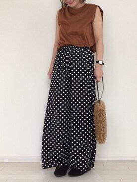 Ⓜ︎ar☺︎さん（レディース・161cm）の秋コーディネート