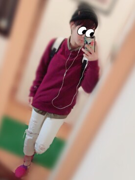 るうさん（レディース・160cm）の冬コーディネート