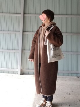 りささん（レディース・157cm）の冬コーディネート