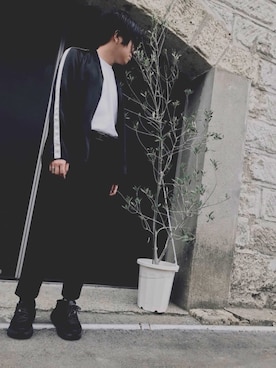 「SASQUATCHfabrix.（サスクワァッチファブリックス）のアイテム」を使った、kazumaさん（メンズ・175cm・20代）の冬コーディネート