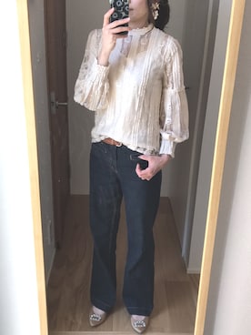 KENIIさん（レディース・167cm）の春コーディネート