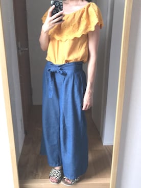 KENIIさん（レディース・167cm）の夏コーディネート