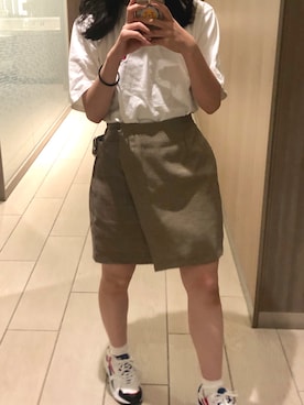 momo∨̈さん(レディース・159cm)の夏コーディネート