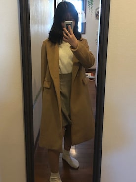 momo∨̈さん(レディース・159cm)の冬コーディネート