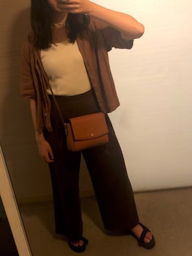 「台湾旅行」｜momo∨̈さん（レディース・159cm）の秋コーディネート