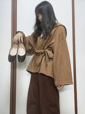 c o c o ☃︎さん（レディース・156cm）の冬コーディネート