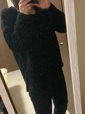 「LEPSIM（レプシィム）の【日々アイテム】ストレッチムジスリムパンツ17FW　762936（その他パンツ）」を使った、ayuさん（レディース・156cm）の冬コーディネート