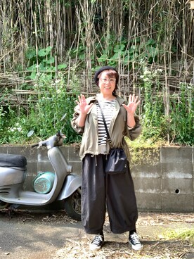 makiponさん(レディース・157cm)の春コーディネート