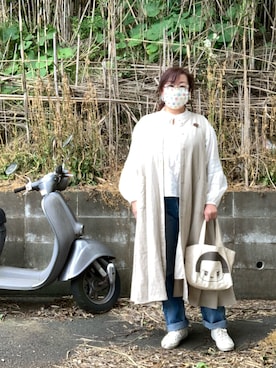 makiponさん（レディース・157cm）の春コーディネート