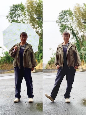 makiponさん（レディース・157cm）の夏コーディネート