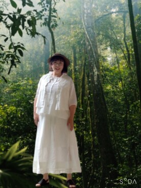 makiponさん（レディース・157cm）の夏コーディネート