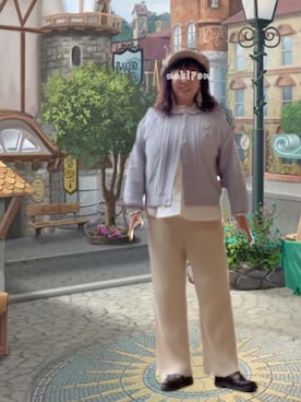 「ehka sopo（エヘカソポ）のアイテム（その他）」を使った、makiponさん（レディース・157cm）の冬コーディネート