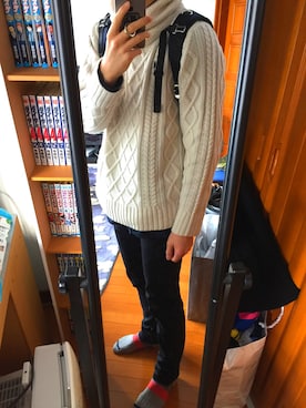 びーずさん(メンズ・169cm)の冬コーディネート