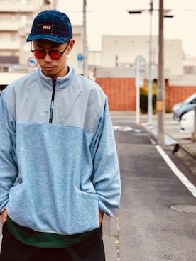 「アイテム（その他アウター、シルバー系）」を使った、Dragon相馬さん（メンズ・174cm）の秋コーディネート