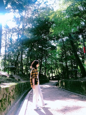 ショウショウさん（レディース・168cm）の秋コーディネート