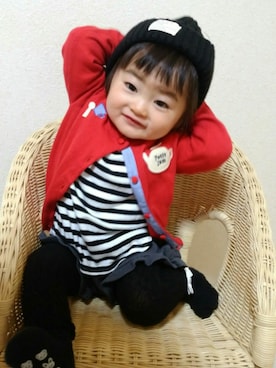 yuzukiさん（キッズ・80cm）の冬コーディネート