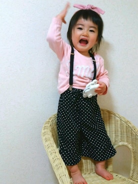 yuzukiさん（キッズ・80cm）の春コーディネート