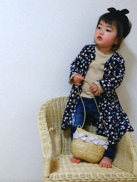 yuzukiさん（キッズ・80cm）の春コーディネート