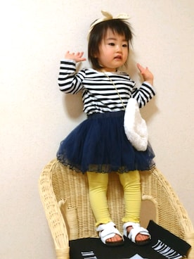 yuzukiさん（キッズ・80cm）の春コーディネート