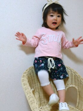 yuzukiさん（キッズ・80cm）の春コーディネート